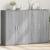 Dulapuri, 2 buc., gri sonoma, 60x31x84 cm, lemn prelucrat GartenMobel Dekor