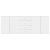Servante, 3 piese, alb, lemn prelucrat GartenMobel Dekor