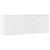 Servante, 3 piese, alb, lemn prelucrat GartenMobel Dekor