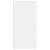 Servante, 2 buc., alb, 60x39x80 cm, lemn prelucrat GartenMobel Dekor