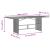 Set mobilier de grădină cu perne, 9 piese, negru, poliratan GartenMobel Dekor