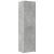 Dulap înalt, gri beton, 50x42,5x185 cm, lemn prelucrat GartenMobel Dekor