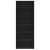 Dulap înalt, negru, 70x41x185 cm, lemn prelucrat GartenMobel Dekor