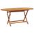 Set mobilier de grădină 7 piese textil taupe/lemn masiv GartenMobel Dekor