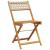 Set mobilier de grădină, 5 piese, bej, poliratan și lemn masiv GartenMobel Dekor