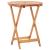 Set mobilier bistro, 3 piese, textil taupe/lemn masiv GartenMobel Dekor
