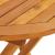 Set mobilier bistro, 3 piese, textil taupe/lemn masiv GartenMobel Dekor