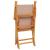 Set mobilier bistro, 3 piese, textil taupe/lemn masiv GartenMobel Dekor
