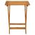 Set mobilier bistro, 3 piese, textil taupe/lemn masiv GartenMobel Dekor