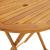 Set mobilier bistro, 3 piese, textil taupe/lemn masiv GartenMobel Dekor
