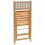 Set mobilier bistro, 3 piese, poliratan bej/lemn masiv GartenMobel Dekor