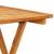 Set mobilier bistro, 3 piese, bej, polipropilenă și lemn masiv GartenMobel Dekor