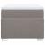 Pat box spring cu saltea, gri taupe, 80x200 cm, textil GartenMobel Dekor