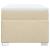 Pat box spring cu saltea, crem, 100x200 cm, textil GartenMobel Dekor