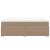 Pat box spring cu saltea, cappuccino, 140x200cm piele ecologică GartenMobel Dekor