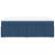 Pat box spring cu saltea, albastru, 140x200 cm, textil GartenMobel Dekor