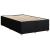 Pat box spring cu saltea, negru, 120x190 cm, catifea GartenMobel Dekor