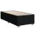 Pat box spring cu saltea, negru, 90x190 cm, textil GartenMobel Dekor