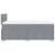 Pat box spring cu saltea, gri deschis, 120x190 cm, textil GartenMobel Dekor