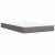 Pat box spring cu saltea, gri taupe, 120x200 cm, textil GartenMobel Dekor