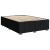 Pat box spring cu saltea, negru, 140x200 cm, textil GartenMobel Dekor
