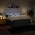 Pat box spring cu saltea, albastru, 180x200 cm, material textil GartenMobel Dekor