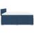 Pat box spring cu saltea, albastru, 200x200 cm, textil GartenMobel Dekor