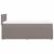Pat box spring cu saltea, gri taupe, 90x190 cm, textil GartenMobel Dekor