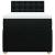 Pat box spring cu saltea, negru, 90x190 cm, textil GartenMobel Dekor