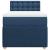 Pat box spring cu saltea, albastru, 90x200 cm, textil GartenMobel Dekor