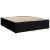 Pat box spring cu saltea, negru, 180x200 cm, catifea GartenMobel Dekor