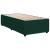 Pat box spring cu saltea, verde închis, 90x200 cm, catifea GartenMobel Dekor