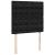 Pat box spring cu saltea, negru, 90x200 cm, catifea GartenMobel Dekor