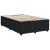 Pat box spring cu saltea, negru, 120x190 cm, catifea GartenMobel Dekor