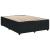 Pat box spring cu saltea, negru, 140x200 cm, catifea GartenMobel Dekor