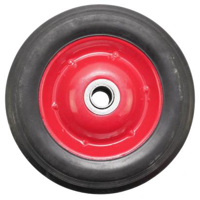 Roata pentru carucior 8x1.75 cu rulment si cauciuc brut rezistent