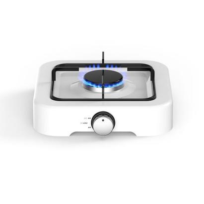 Aragaz de mici dimensiuni cu un singur arzator pentru soferii de camion, rulote, camping, calatorii, dimensiune 26 x 26cm, culoare Alba FAVLine Selection