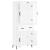 Dulap înalt, alb, 69,5x34x180 cm, lemn compozit GartenMobel Dekor