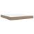 Pat box spring cu saltea, cappuccino, 180x200cm piele ecologică GartenMobel Dekor