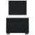 Pat box spring cu saltea, negru, 80x200 cm, catifea GartenMobel Dekor