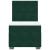 Pat box spring cu saltea, verde închis, 90x190 cm, catifea GartenMobel Dekor