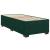 Pat box spring cu saltea, verde închis, 90x190 cm, catifea GartenMobel Dekor