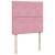 Pat box spring cu saltea, roz, 90x190 cm, catifea GartenMobel Dekor