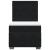Pat box spring cu saltea, negru, 100x200 cm, catifea GartenMobel Dekor