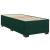 Pat box spring cu saltea, verde închis, 100x200 cm, catifea GartenMobel Dekor