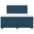 Pat box spring cu saltea, albastru, 180x200 cm, catifea GartenMobel Dekor