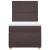 Pat box spring cu saltea, maro închis, 90x190 cm, textil GartenMobel Dekor