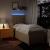 Pat box spring cu saltea, crem, 90x200 cm, textil GartenMobel Dekor