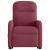 Fotoliu electric rabatabil cu ridicare, roșu vin, textil GartenMobel Dekor