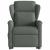 Fotoliu electric masaj rabatabil cu ridicare, gri închis textil GartenMobel Dekor